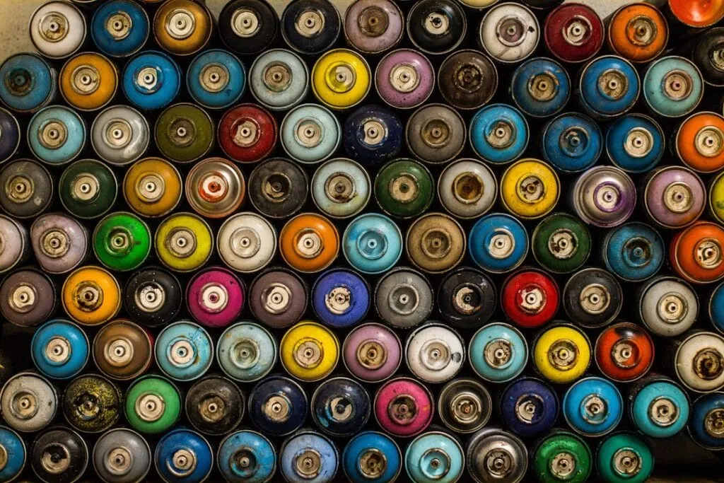 Photo Paint cans