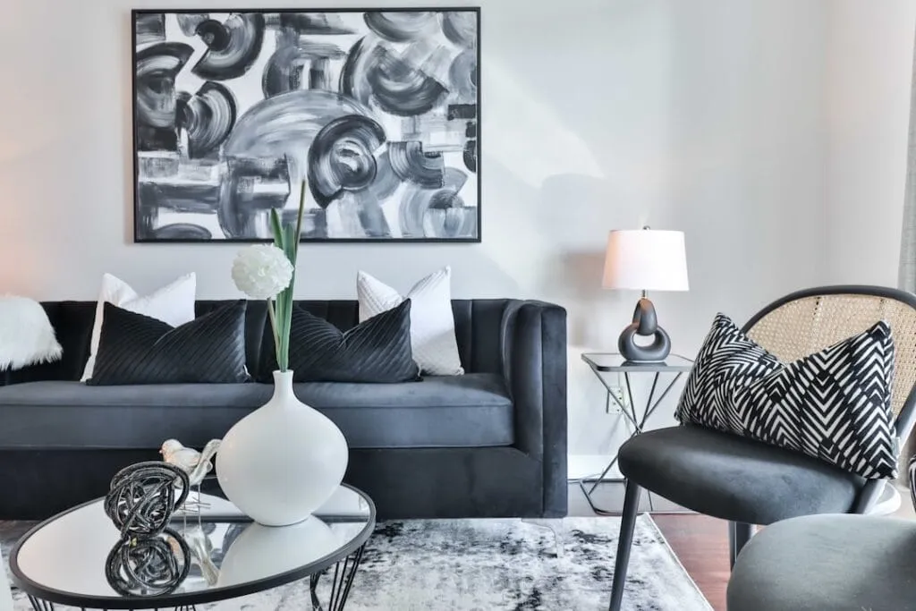 Photo living room design
