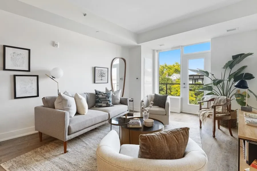 Photo living room design