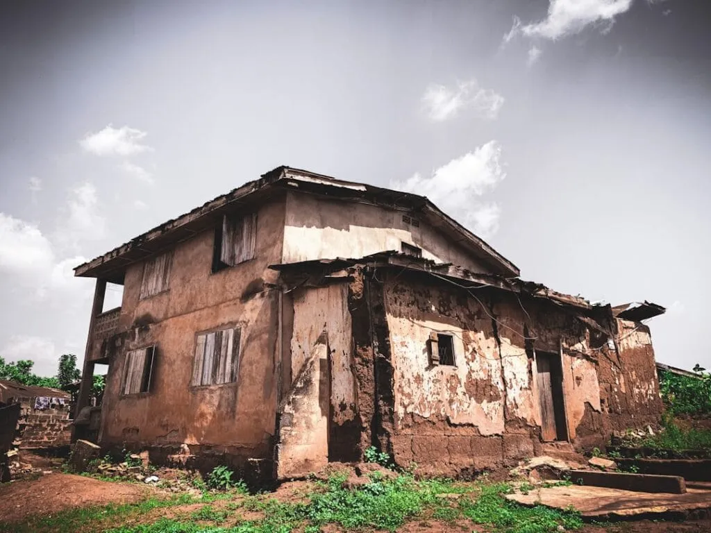 Photo rehabilitation house old