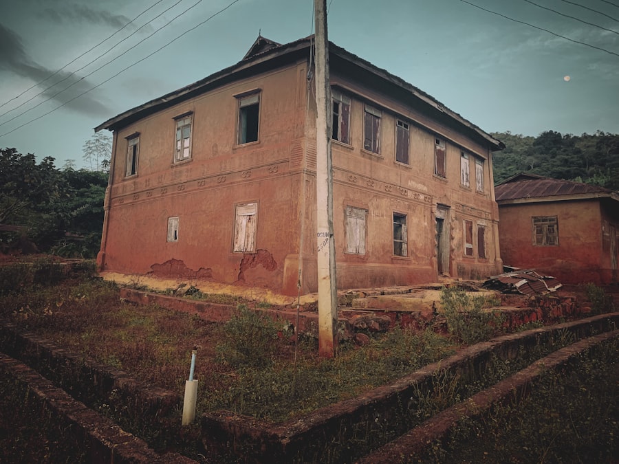 Photo rehabilitation house old