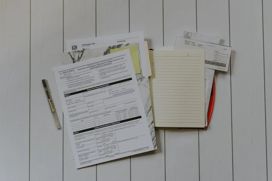 Photo property purchase documents checklist